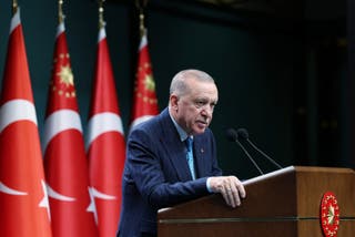 Le président turc Tayyip Erdogan